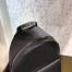 Fendi Black Large Logo-embossed Leather Backpack 