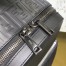 Fendi Black Large Logo-embossed Leather Backpack 