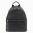 Fendi Black Large Logo-embossed Leather Backpack 