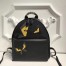 Fendi Black Large Butterfleye Backpack