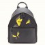 Fendi Black Large Butterfleye Backpack