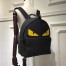 Fendi Large Bag Bugs Eyes Backpack In Roman Leather