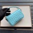 Fendi Pale Blue FF Motif Mini Baguette Bag
