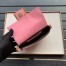 Fendi Pink FF Motif Mini Baguette Bag