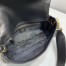 Fendi Black FF Motif Medium Baguette Bag