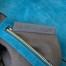 Fendi Medium Baguette Bag In Blue Suede Leather