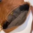 Fendi Medium Baguette Bag In Brown Suede Leather