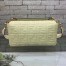 Fendi Beige FF Motif Large Baguette Bag