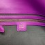 Fendi Purple FF Motif Large Baguette Bag