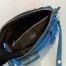 Fendi By The Way Medium Bag In Blue Suede