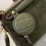 Fendi By The Way Medium Bag In Green Suede