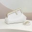 Fendi First Small Bag In White Nappa Leather