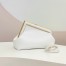 Fendi First Small Bag In White Nappa Leather