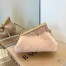 Fendi Small First Bag In Pink Wool Sheepskin 