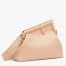 Fendi First Medium Bag In Powder Pink Nappa Leather