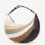 Fendi Fendigraphy Small Hobo Bag In Inlaying Leather