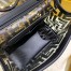 Fendi Black Small Kan I F Bag In Transparent PU