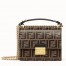 Fendi Small Kan U Bag In Calfskin Embossed With FF