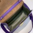 Fendi Kan U Bag In Purple Calfskin