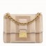 Fendi Kan U Bag In Beige Leather and Suede