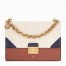 Fendi Kan U Bag In Canvas And Calfskin