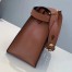 Fendi Large Kan U Bag In Brick Red Calfskin