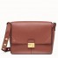 Fendi Large Kan U Bag In Brick Red Calfskin