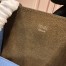 Fendi Blue Leather Logo Shopper Bag