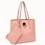 Fendi Pink Kan I F Logo Shopper Bag