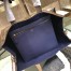 Fendi Glazed Multicolor Fabric Shopper Blue Logo Bag