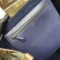 Fendi Glazed Multicolor Fabric Shopper Blue Logo Bag