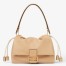 Fendi Mamma Baguette Medium Bag in Light Pink Nappa Leather