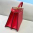 Fendi Peekaboo ISeeU East-West Bag In Red Nappa