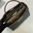 Fendi Selleria Peekaboo Medium Bag In Grey Roman Leather