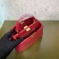 Fendi Peekaboo Mini Bag In Red Nappa Leather