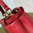 Fendi Peekaboo Mini Bag In Red Nappa Leather