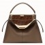 Fendi Brown Peekaboo X Lite Large Bag