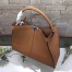 Fendi Camel Peekaboo X Lite Large Bag