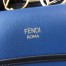 Fendi Small Runaway Bag In Black Calfskin Leather