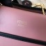 Fendi Small Runaway Bag In Pink Calfskin Leather