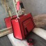 Fendi Small Runaway Bag In Red Calfskin Leather