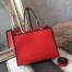 Fendi Small Runaway Bag In Red Calfskin Leather