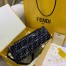 Fendi Black Small PU Runaway Shopper Bag