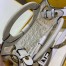 Fendi White Small PU Runaway Shopper Bag