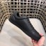 Fendi Men's Lace-up Sneakers In Black Leather