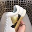 Fendi Men's Lace-up Bag Bugs Sneakers In White Leather