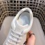 Fendi Men's Lace-up Bag Bugs Sneakers In White Leather