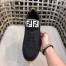 Fendi Men's Low-tops Sneakers In Black Mesh and Leather