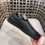Fendi Men's Low-tops Sneakers In Black Mesh and Leather