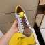 Fendi Low-top Sneakers In White Canvas with Leather